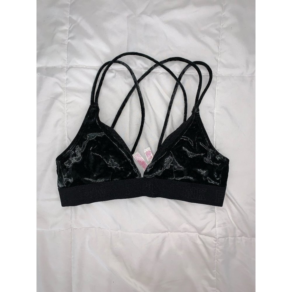 PINK Victoria's Secret Crush Velvet Bralette
